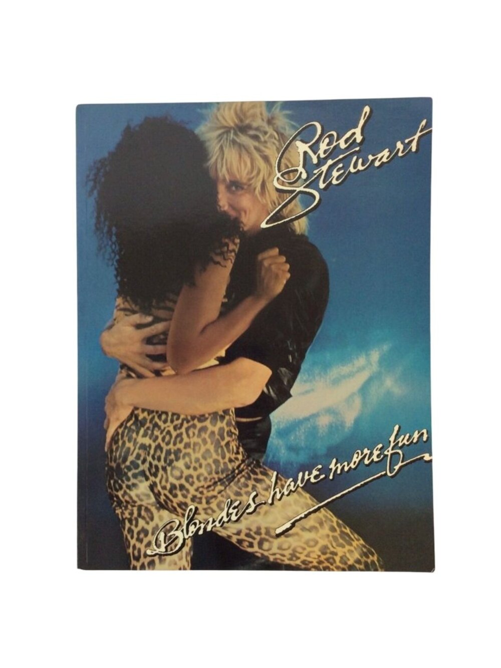 Rod Stewart Blondes Have More Fun Piano Vocal Guitar Songbook 1979 Warner Bros